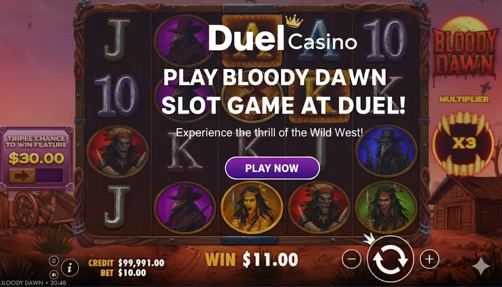 How to play slot game at Duel Casino